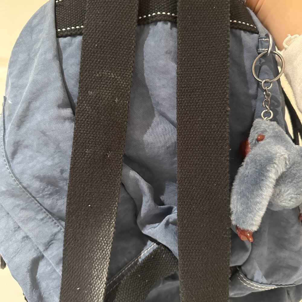 Kipling Vintage Nylon Drawstring Backpack - image 2